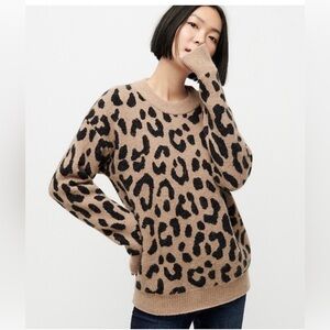 J. Crew NWT Leopard Sweater J. Crew $118